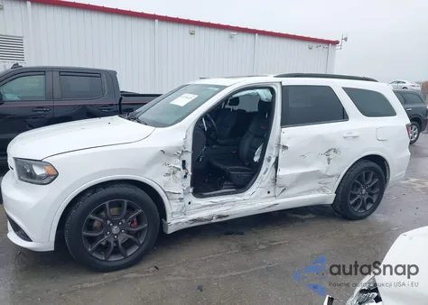 2017 Dodge Durango R/T Awd из США, поврежденный, VIN 1C4SDJCT4HC783424